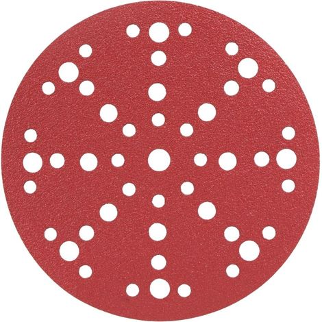 Disque abrasif - Radix - Pro - Velcro 150 mm - P80 - 49 trous (10 pcs)