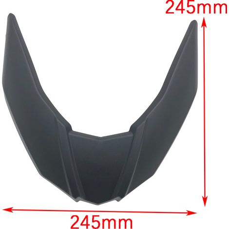 Modification parts for BMW G310GS motorcycles: front fender, beak, wing, lower lip and air deflector.