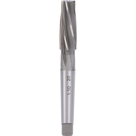 Foret aléseur spiral 1:10 cône Morse 17x50x22mm en acier rapide haute précision pour outils de coupe industriels (1/5)