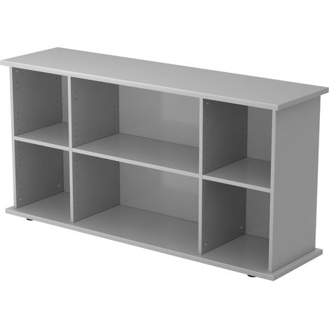 bümö office Sideboard Regal offen Grau