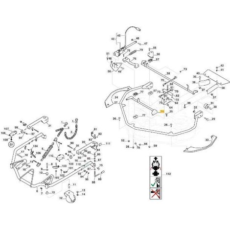 EJE DELANTERO PLANO 110125-QF GRIS NCS ORIGINAL STIGA - 387000163/0