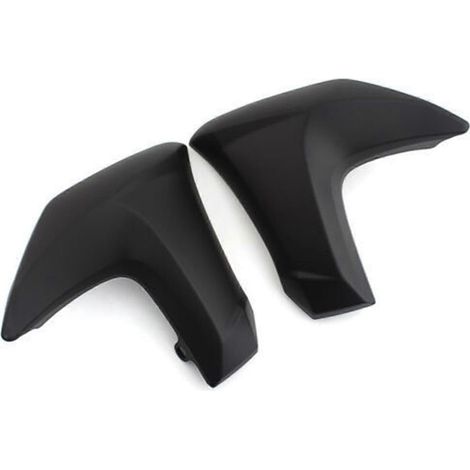 Cache-radiateur de moto pour ER6N, noir mat (1/5)