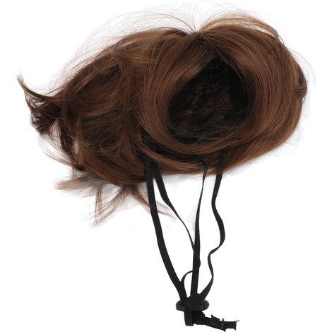 Perruque pour animaux de compagnie chien Cospaly avec bande élastique réglable pour jeu de rôle fête Halloween noël (1/5)
