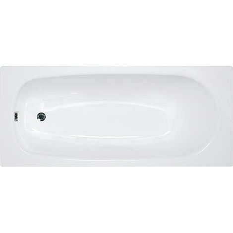 Baignoire VERONA 1700x395x700 mm volume: 150 L acier emaillé blanc (1/5)