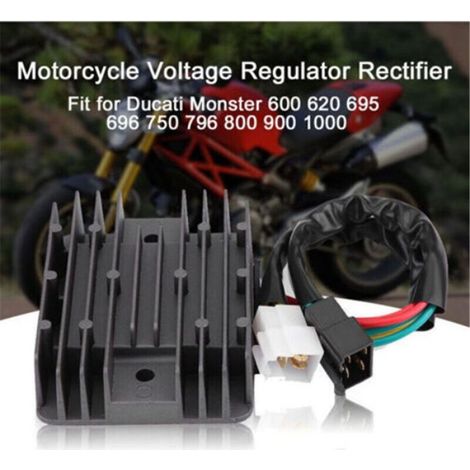 Redresseur de tension moto - Nosheir - Empêche la surcharge de la batterie - Améliore la capacité de charge (1/2)
