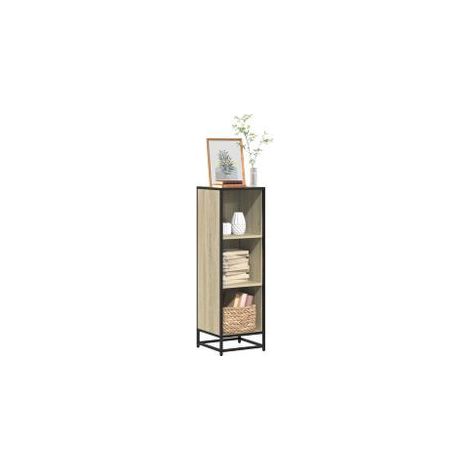 Bibliothèque chêne sonoma 33,5x33x107,5 bois d'ingénierie (1/5)