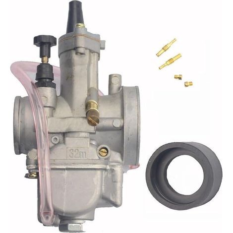 Carburador de alto rendimiento de 32 mm para moto, repuesto para ATV de 250cc, Dirt Bike y Go Kart (1/4)