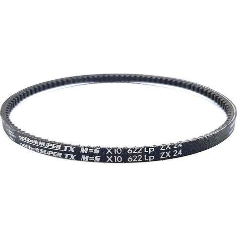 Courroie type trapézoïdale crantée ZX24