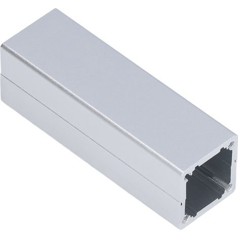 Boîtier de raccordement électrique en aluminium, boîte de jonction mat pour câblage de circuit imprimé, accessoire de montage industriel. (1/5)