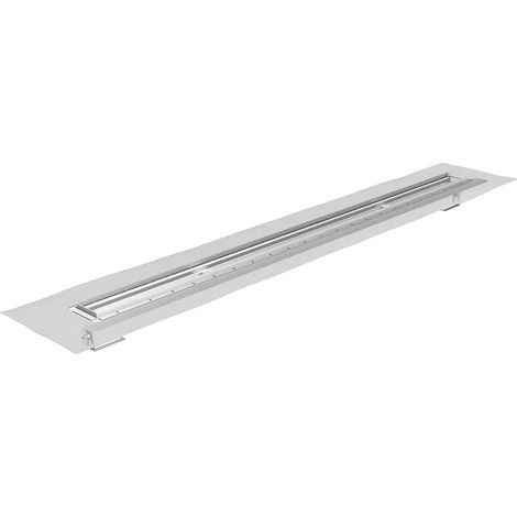 ACO ShowerDrain Public Rinne 1500x80/mit 2 Ablaufstutzen Fl.hori/inkl.Dichtmanschette, 9008.60.15