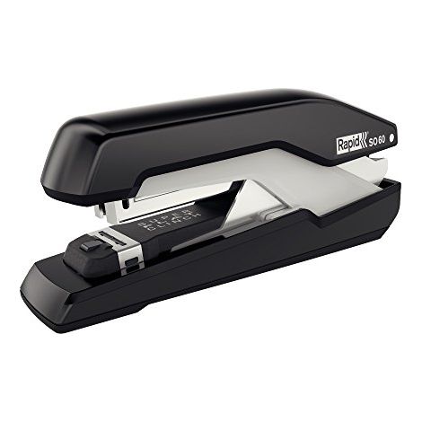Cucitrici da tavolo Rapid Omnipress S60 fino a 60 fogli - nero/grigio 5000552 (1/4)
