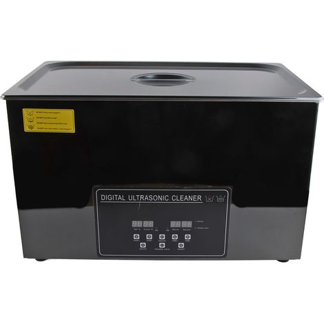 Unité de dégazage ultrasonique de 30 litres pour le nettoyage d'équipements en acier inoxydable et de pièces de quincaillerie YM-1030AEU, prise 220 V (1/5)