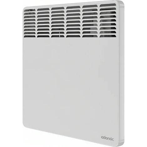 Radiador eléctrico 750 W F617 horizontal, caja digital programable, blanco