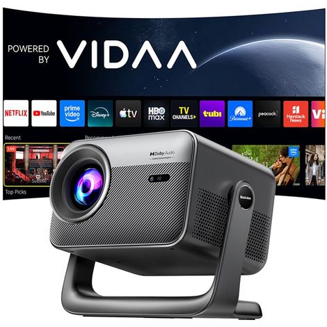 Vidéoprojecteur - BLACKVIEW - PV1000MAX - 1080p natif - Compatible 4K - 1000 ANSI