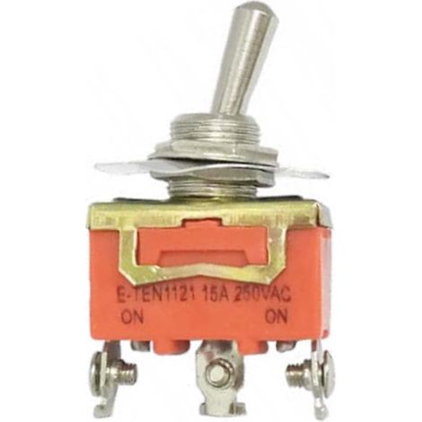 1 interruptor metálico E-TEN1021 E-TEN1322/1321/1021/1121/1122/1221 15 A 250 V (1121)