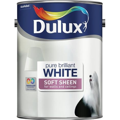 Dulux Retail Soft Sheen - Pure Brilliant White - 5 Litres