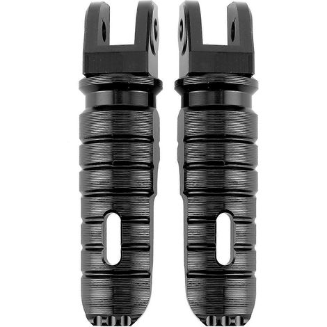 Stück hintere Fußrasten aus Aluminiumlegierung, Ersatzteil FP-256-Set für DUCATI 1098/1198, Schwarz