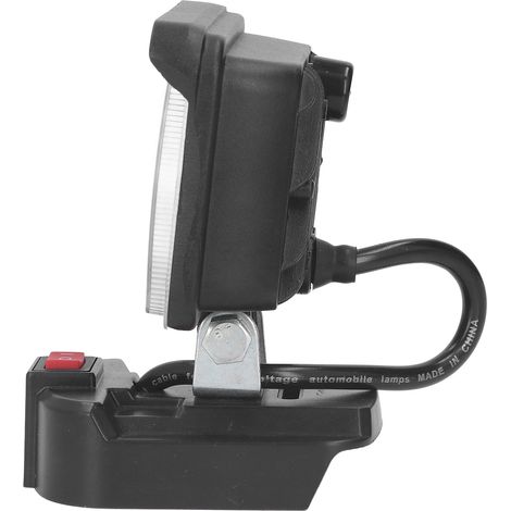Lampe de travail LED 3 pouces avec pied, sans fil, pour éclairage extérieur de secours, 54 W, 2800 lm, 6500 K (1/5)