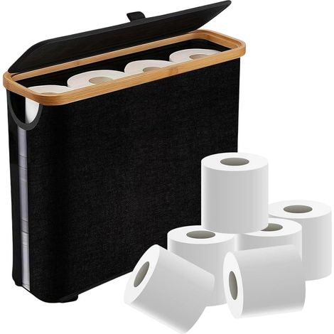 Aufbewahrungskorb für Toilettenpapierrollen freistehender