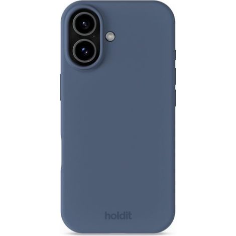 Coque iPhone 17 - Silicone Bleu Pacifique - Protection Antidérapante - Compatible Modèle Unique - 1 Pièce (1/4)