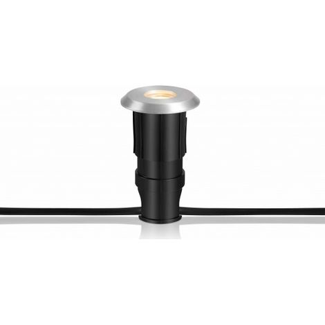 Markslojd GARDEN Spot d'Extérieur Encastré au Sol 3W Aluminium, IP44 (1/2)