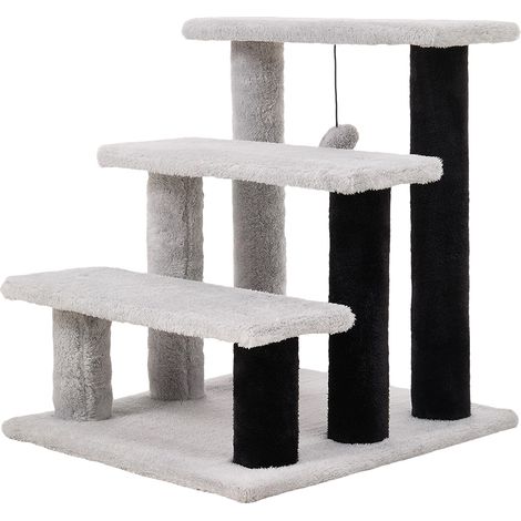 Pet Stairs Cat Tree with 3-step Climb Ladder