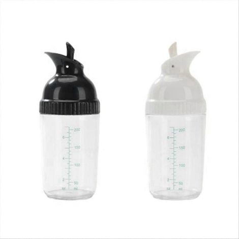 Récipient pour vinaigrette, bouteilles de vinaigrette avec couvercle, B (1/5)