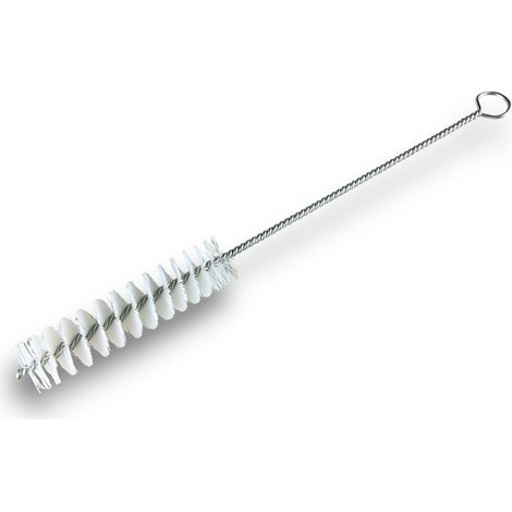 Goupillon NYLON multifonction Différents diamètres Garnissage 100 mm Manche Torsadé - Quantité x 1 - Ø 24 mm - NYLON
