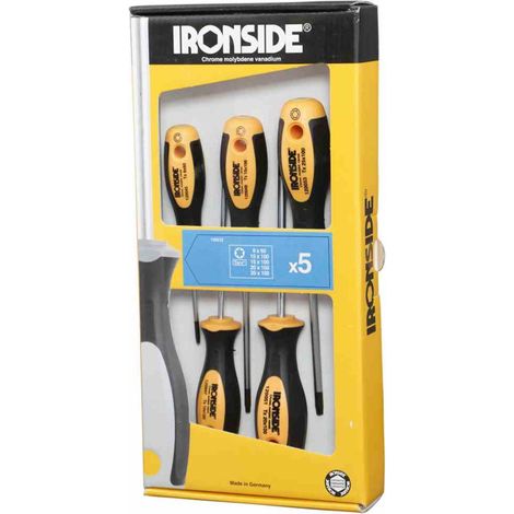 Schraubendreher-Set 5 teilig T x 00 2Komp-Griff C.V.-Sta (1/4)