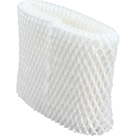 Ortviai Filtre pour humidificateur Philips HU4706-01/02/03 et HU4136 en papier de pâte à bois, 130 x 155 mm (1/4)