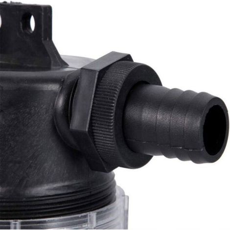 Pompe à Eau Filtre Filet Arroseur Réglable en Ligne Transparent Maille Tamis Outil D'arrosage pour Jardinage Pompe à Eau (1/5)