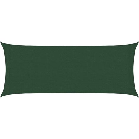 Maison Exclusive - Sonnensegel 160 g/m² Dunkelgrün 2x5 m HDPE