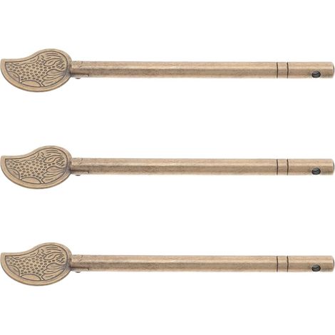 Loquet en Laiton Ancien 3 Pièces, 9 Cm (1/5)