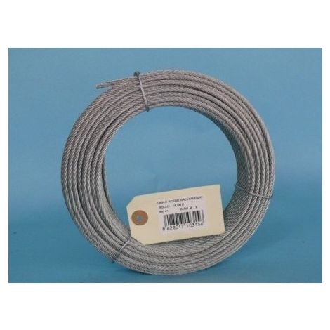 Cable Acero Galv 6X7+1 3Mm Cursol 15 Mt
