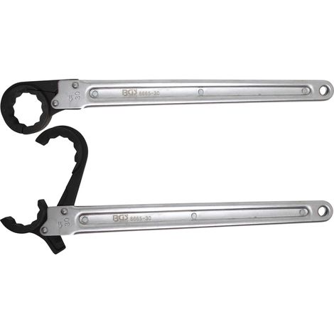 Clé à tuyauter BGS acier chrome molybdène 38.4 cm (1/4)