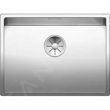 Evier Blanco Claron 550-U Inox InFino - Inox Lisse (1/4)
