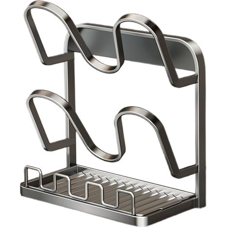 Organisateur De Couvercles Avec Plateau Égouttoir Gain De (1/5)