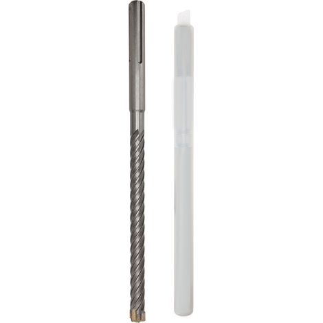 6 mèches de perforation carbure ciment auto-centreuses pour marteau rotatif, perçage brique pierre béton (1/5)