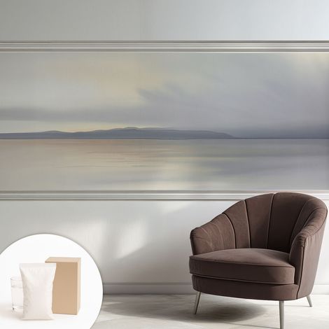 Carta Da Parati Non Tessuto - Decorazione Da Muro - Traspirante - Con Motivo - Per Camera Da Letto Cucina Paesaggio armonioso 250x104 cm (1/5)