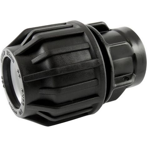 Raccord de compression avec filetage femelle BSP Ø A: 25mm Ø B: 1/2''