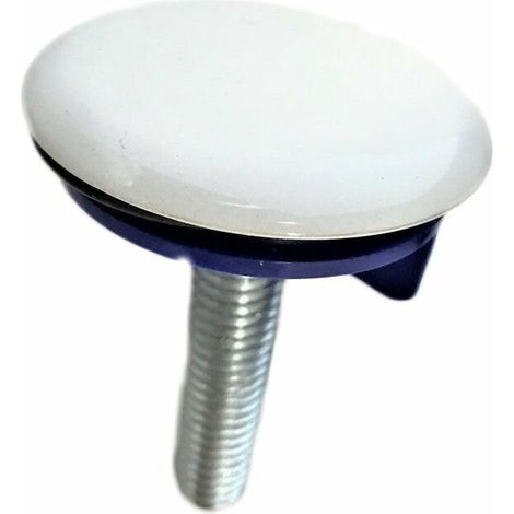 Weißer Abflussdeckel, 50 mm Durchmesser
