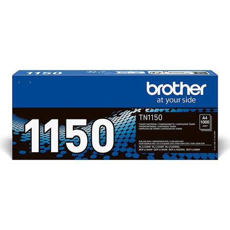 Brother TN-1150 Tonerkartusche, 1 Stück, Original Schwarz