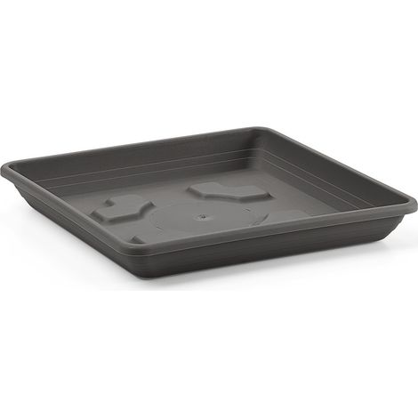 SOTTOVASO QUADRATO 36CM 60% RICICLABILE ANTRACITE
