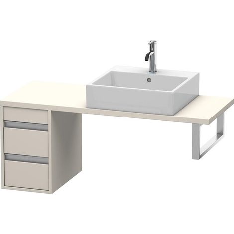 KETHO mobile console basso 480x300x480mm tortora