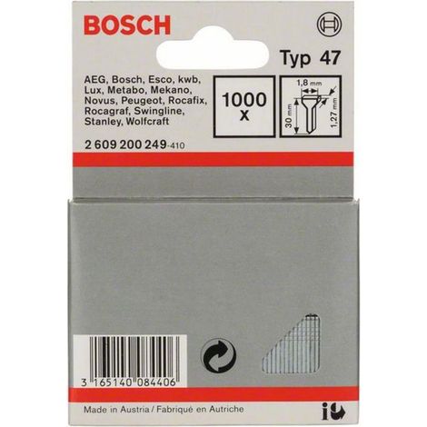 Bosch Nagel Typ 47 1,8 x 1,27 x 30 mm