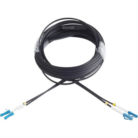 Câble à fibre optique, longueur de 100 mètres, connecteurs LC/UPC, 300M (1/5)