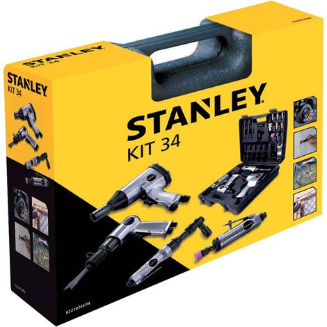 Kit 34 Utensili pneumatici Stanley per compressore aria (1/5)