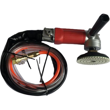 Polisseuse Humide d'air d'outils pneumatiques Tenue dans la Main d'échappement arrière for Le Polissage et Le meulage en Pierre (1/4)