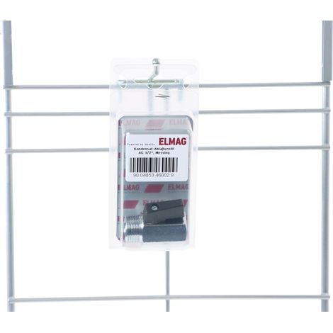 ELMAG Kondensat-Ablaßventil, AG 1/2, Messing, 1 Stk. Packung - SB
