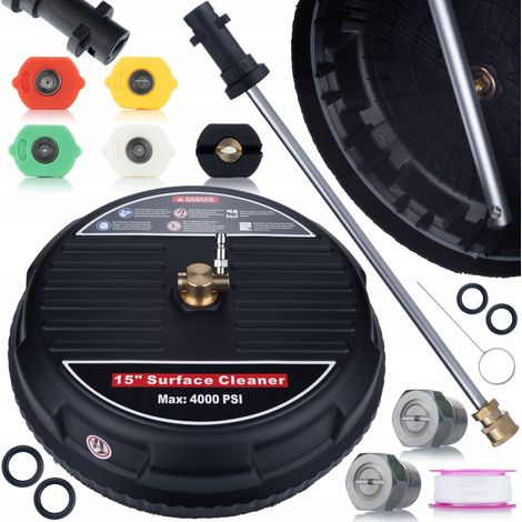 Set di Pulizia T-Racer con Lancia 34 cm – Compatibile con Idropulitrici Kärcher K2-K7  5 Ugelli Alta Pressione  Pulizia Efficiente e Rapida